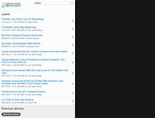 Tablet Screenshot of digitalhomethoughts.com